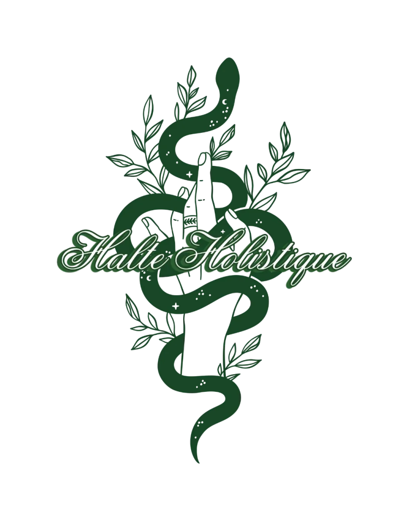 Logo de Halte Holistique, entreprise de Fanny Langlois thérapeute holistique